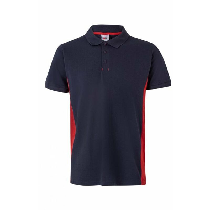

POLO BICOLOR MANGA CORTA Azul Navy XXL
