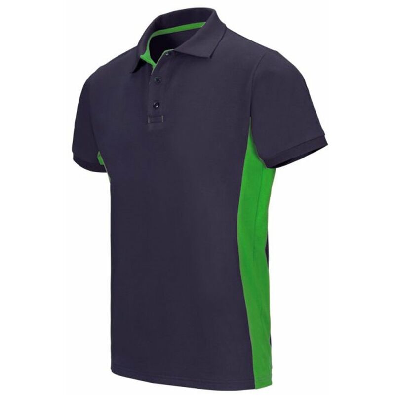 

POLO BICOLOR MANGA CORTA Azul Navy S