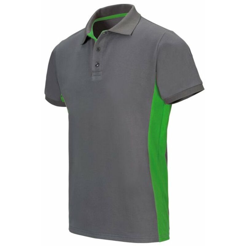 

POLO BICOLOR MANGA CORTA Gris XS