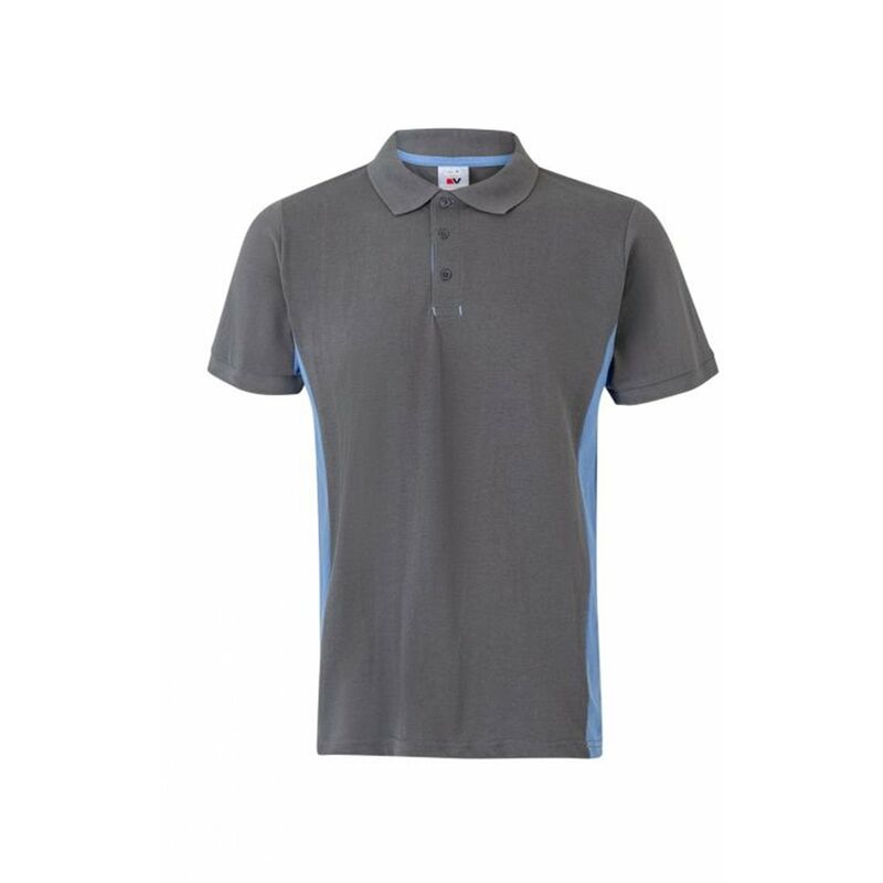 

POLO BICOLOR MANGA CORTA Gris XL