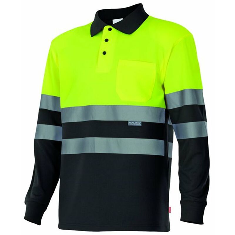 

Velilla - POLO BICOLOR MANGA LARGA ALTA VISIBILIDAD Amarillo Flúor M