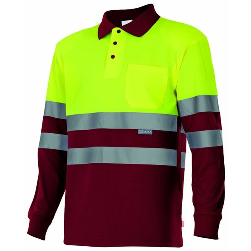 

Velilla - POLO BICOLOR MANGA LARGA ALTA VISIBILIDAD Amarillo Flúor XS