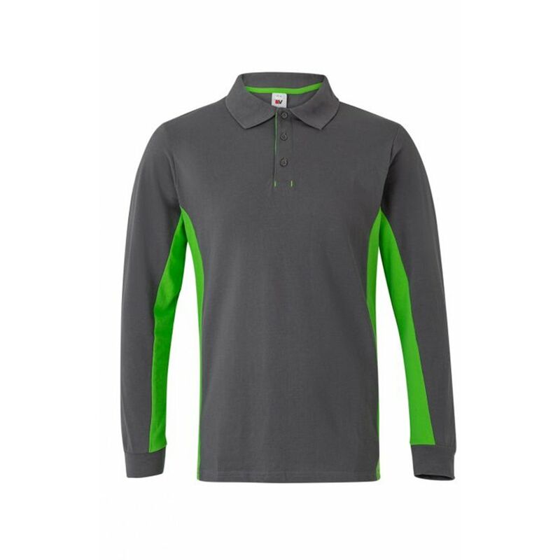

POLO BICOLOR MANGA LARGA Gris XXL