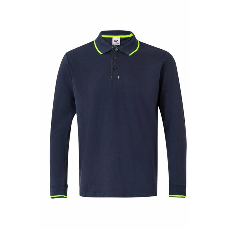 

Velilla - POLO BICOLOR RAYA MANGA LARGA Azul Navy XS