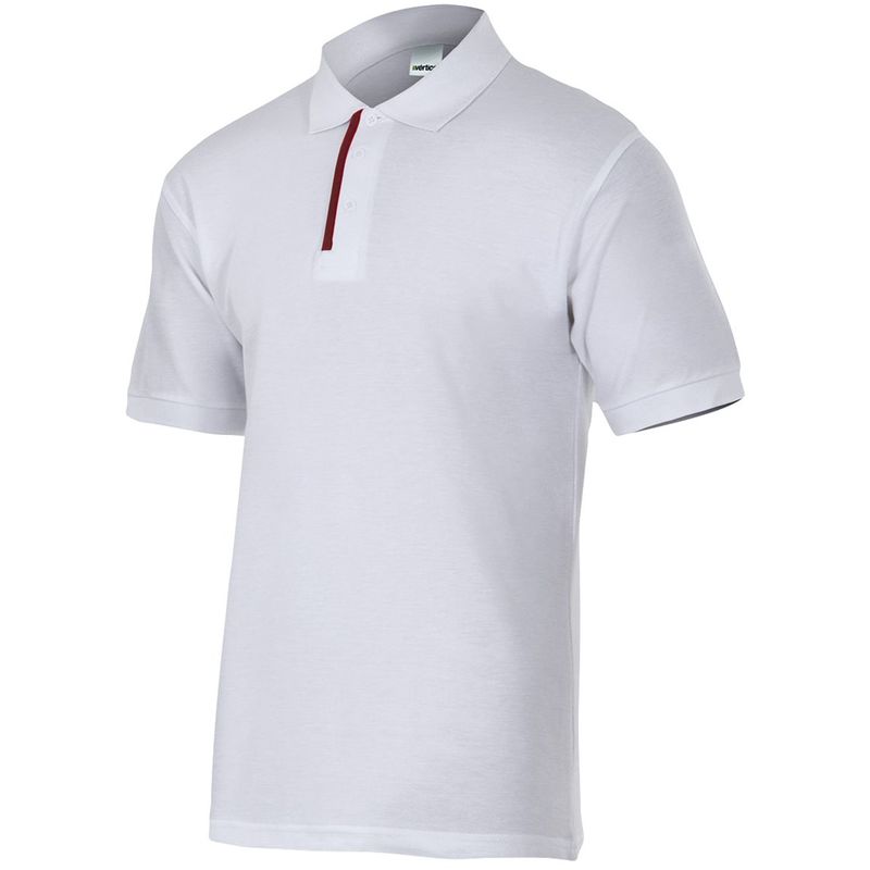 

POLO DE MANGA CORTA BICOLOR Blanco XL