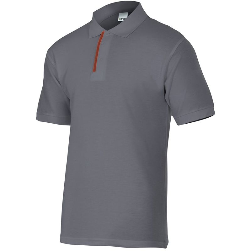 

POLO DE MANGA CORTA BICOLOR Gris XL