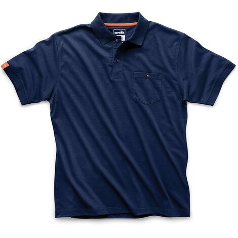 Polo bleu marine Eco Worker Taille L