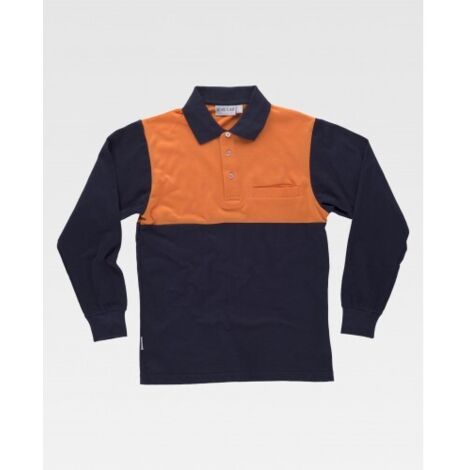 Polo con Alta Visibilidad en la parte superior WORKTEAM C3842