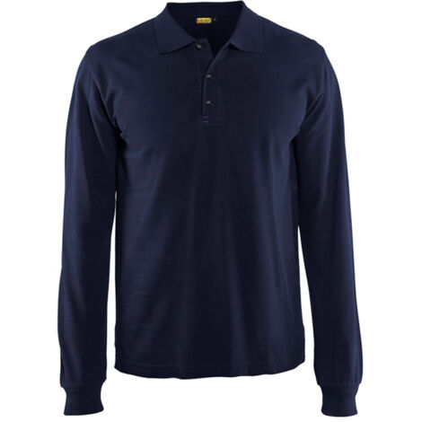 Polo da lavoro a maniche lunghe 3388 - Marine L