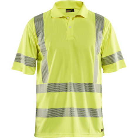Polo da lavoro alta visibilità 3428 - Giallo fluorescente 4XL