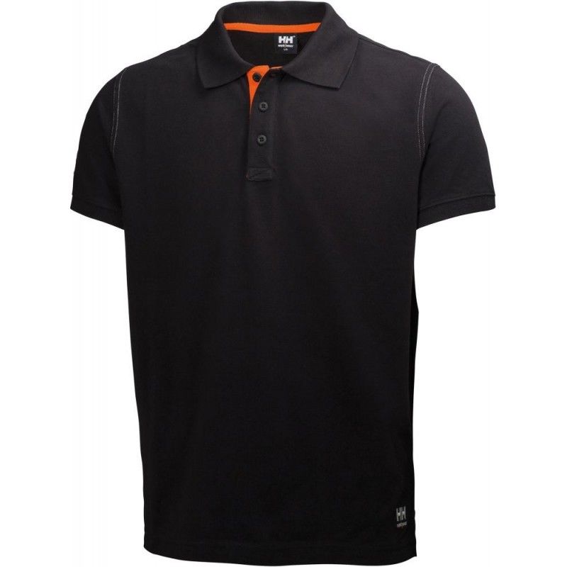 

Camiseta polo Oxford, Talla M, negro