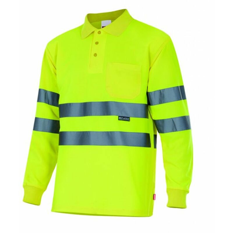 

POLO MANGA LARGA ALTA VISIBILIDAD Amarillo Flúor 3XL
