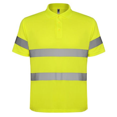 Polo De Alta Visibilidad Polaris Hv930201221  Amarillo Fluor   L