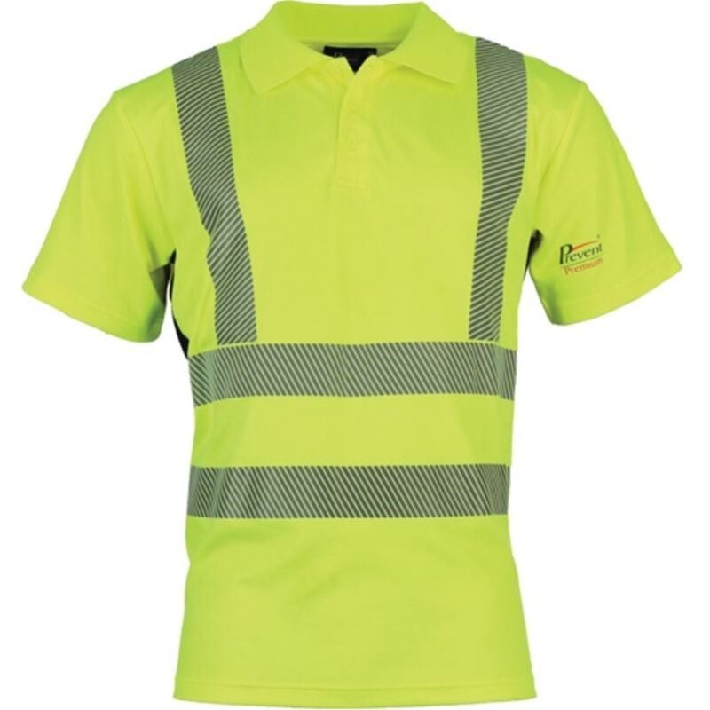 

Polo de alta visibilidad Prevent® Trendline talla L amarillo neón PREVENT TRENDLINE