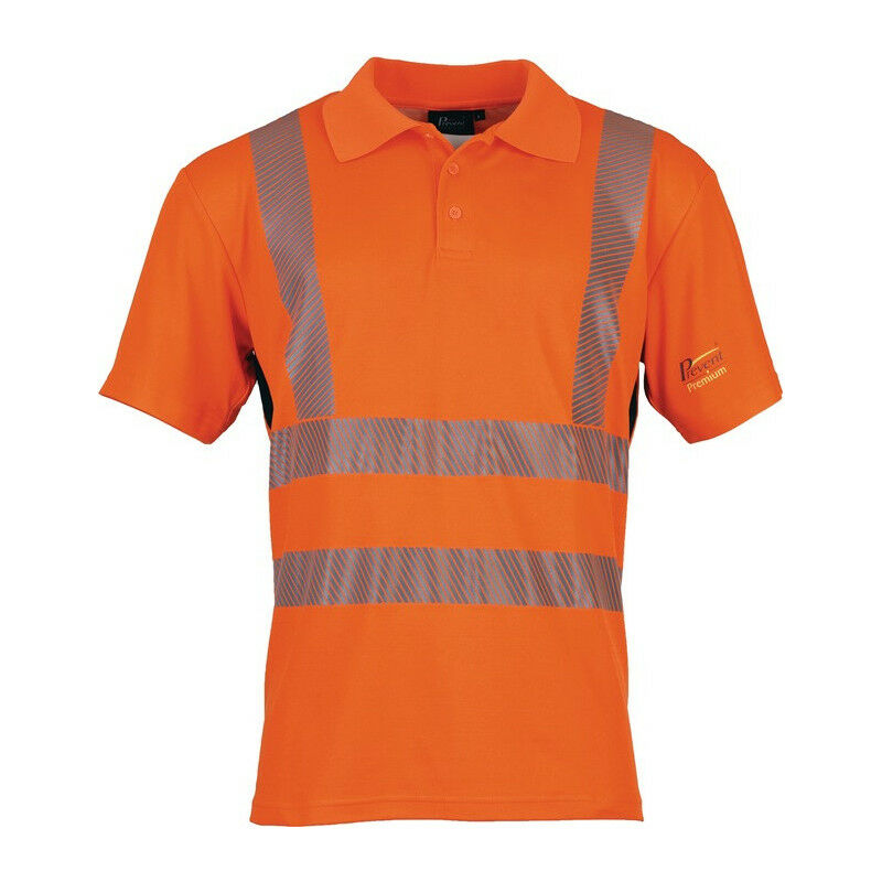 

Prevent Trendline - Polo de alta visibilidad Prevent® Trendline talla L, naranja brillante