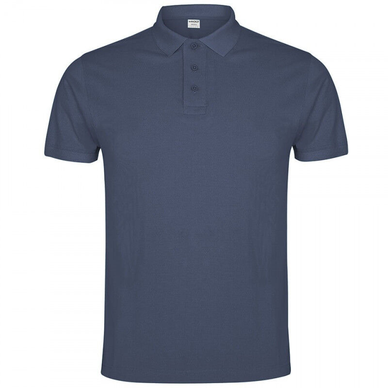 

Polo de hombre con manga corta IMPERIUM PO6641 | XL - Azul Denim