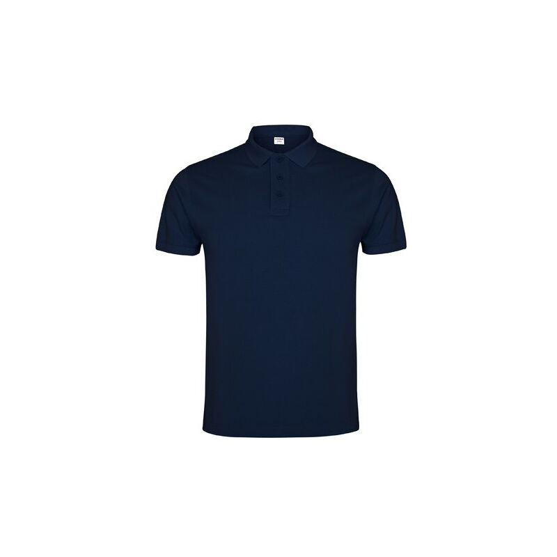 

Roly - Polo de hombre con manga corta IMPERIUM PO6641 | XXL - Azul Marino