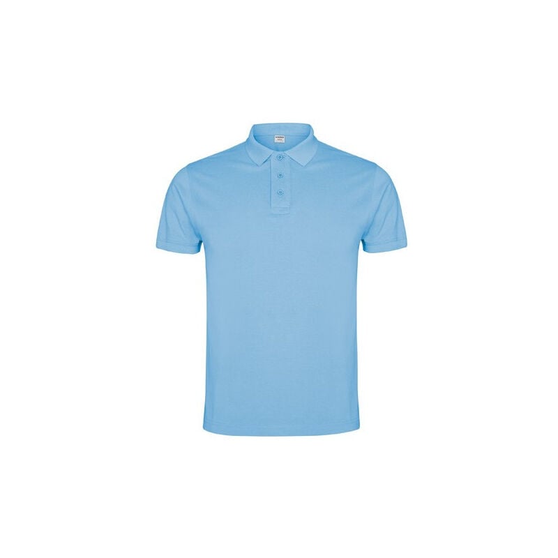 

Roly - Polo de hombre con manga corta IMPERIUM PO6641 | Celeste - XXXL