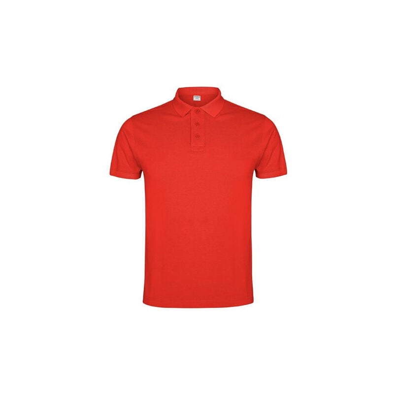 

Polo de hombre con manga corta IMPERIUM PO6641 | Rojo - L