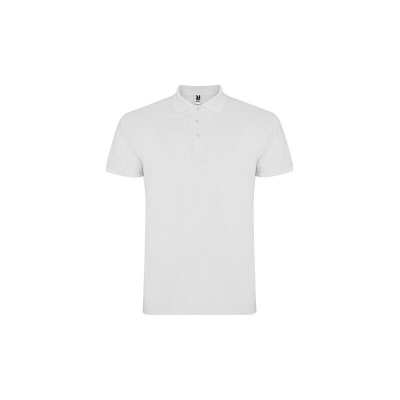 

Polo de hombre de manga corta STAR PO6638 | Blanco - XL