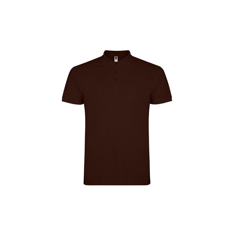 

Polo de hombre de manga corta STAR PO6638 | L - Chocolate