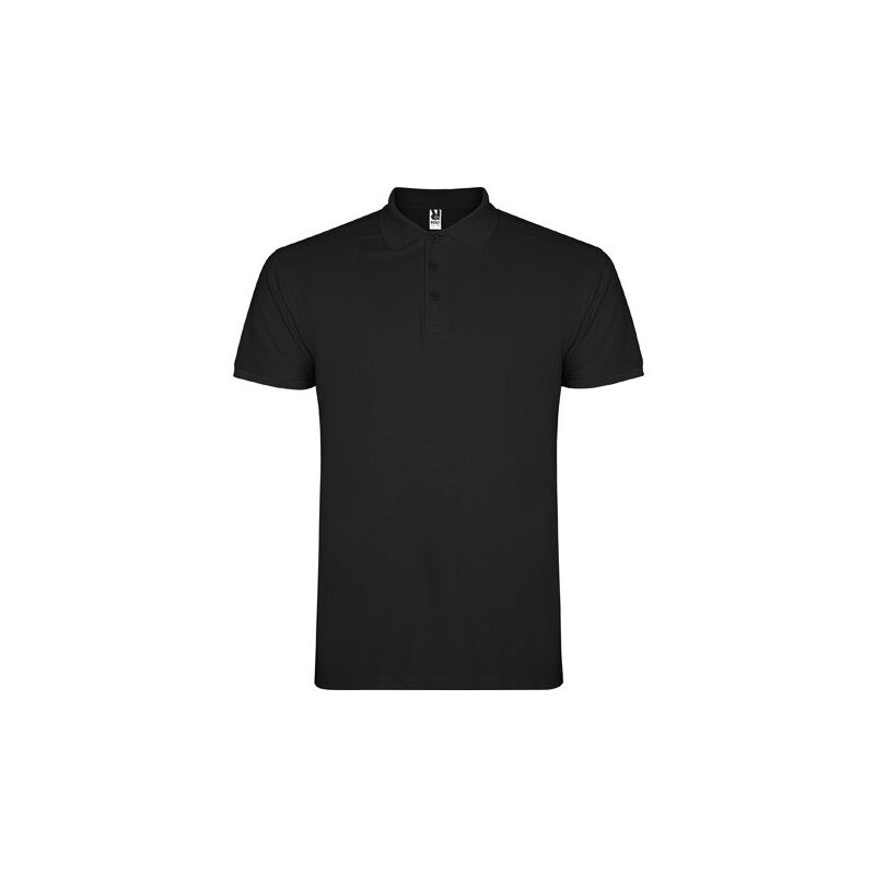 

Polo de hombre de manga corta STAR PO6638 | Negro - XXXXL
