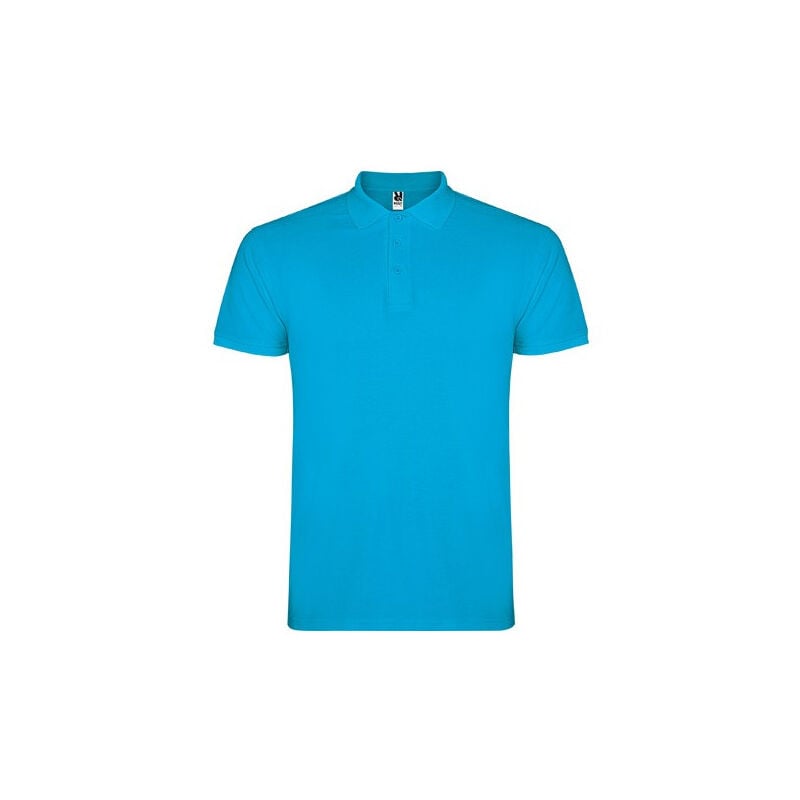 

Polo de hombre de manga corta STAR PO6638 | S - Turquesa