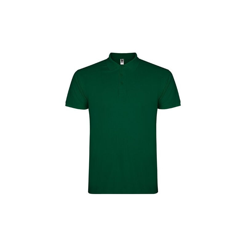 

Polo de hombre de manga corta STAR PO6638 | XL - Verde Botella