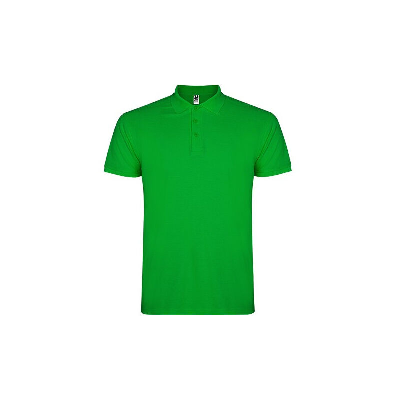 

Polo de hombre de manga corta STAR PO6638 | L - Verde Grass