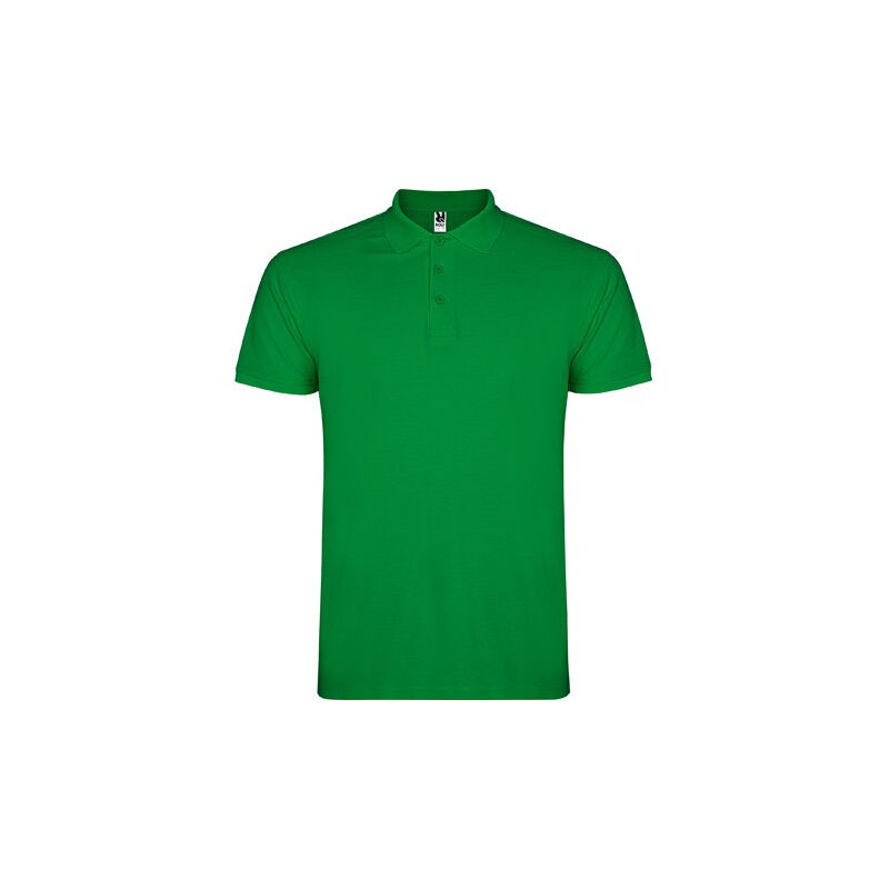 

Polo de hombre de manga corta STAR PO6638 | L - Verde Tropical