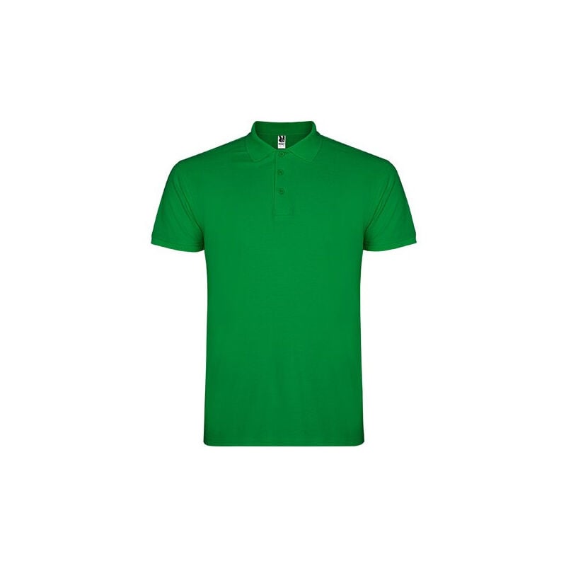 

Polo de hombre de manga corta STAR PO6638 | XXL - Verde Tropical