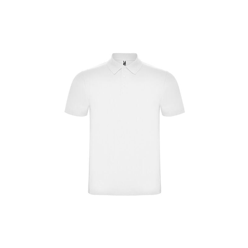 

Polo de manga corta, con cuello acanalado AUSTRAL PO6632 | Blanco - L