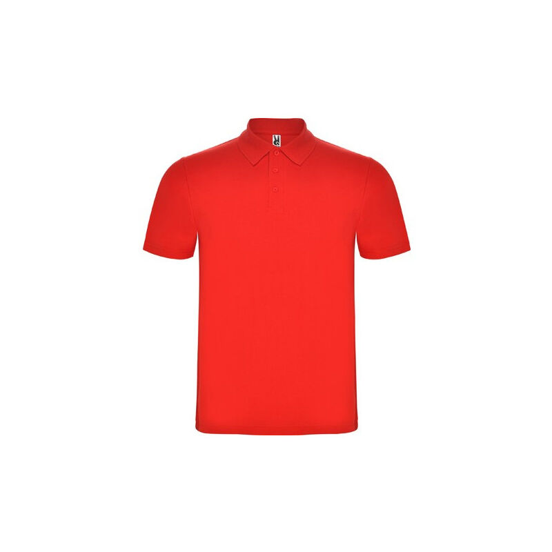 

Polo de manga corta, con cuello acanalado AUSTRAL PO6632 | Rojo - S