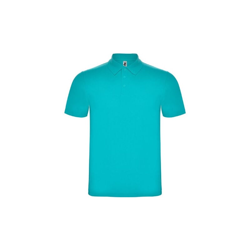 

Polo de manga corta, con cuello acanalado AUSTRAL PO6632 | M - Turquesa