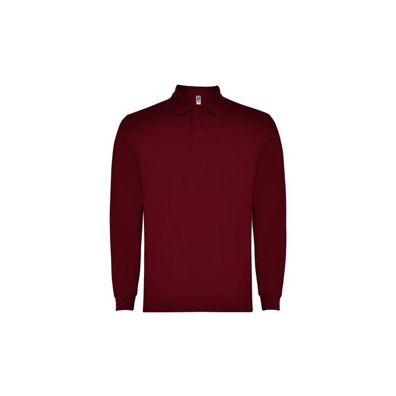 

Polo de manga larga, con cuello CARPE PO5009 | XXL - Granate