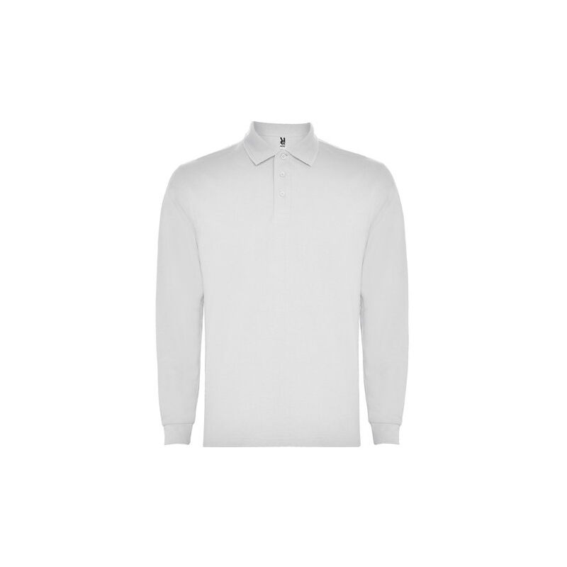 

Polo de manga larga, cuello y bocamangas CARPE CHILD PO5008 | Blanco - 3/4
