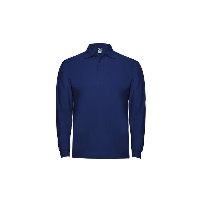 

Polo de manga larga, cuello y bocamangas ESTRELLA L/S PO6635 | XL - Royal