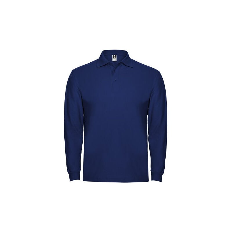 

Polo de manga larga, cuello y bocamangas ESTRELLA L/S PO6635 | XXXL - Royal
