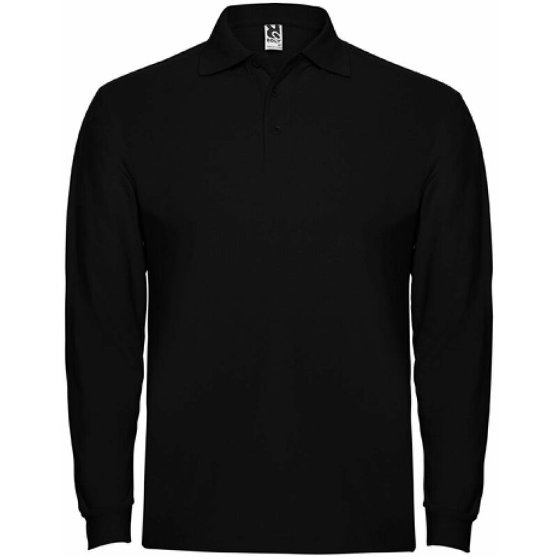 

Polo de Manga Larga Estrella L/S PO66350101 Negro XXL