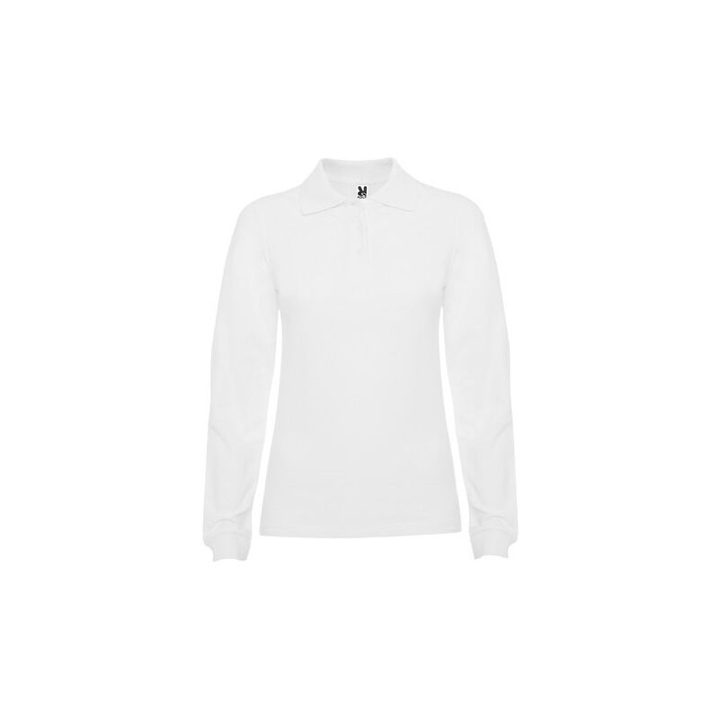 

Roly - Polo de manga larga ESTRELLA WOMAN L/S PO6636 | Blanco - M