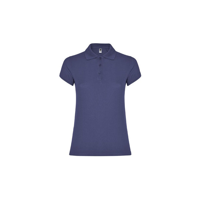 

Polo de mujer de manga corta STAR WOMAN PO6634 | M - Azul Denim