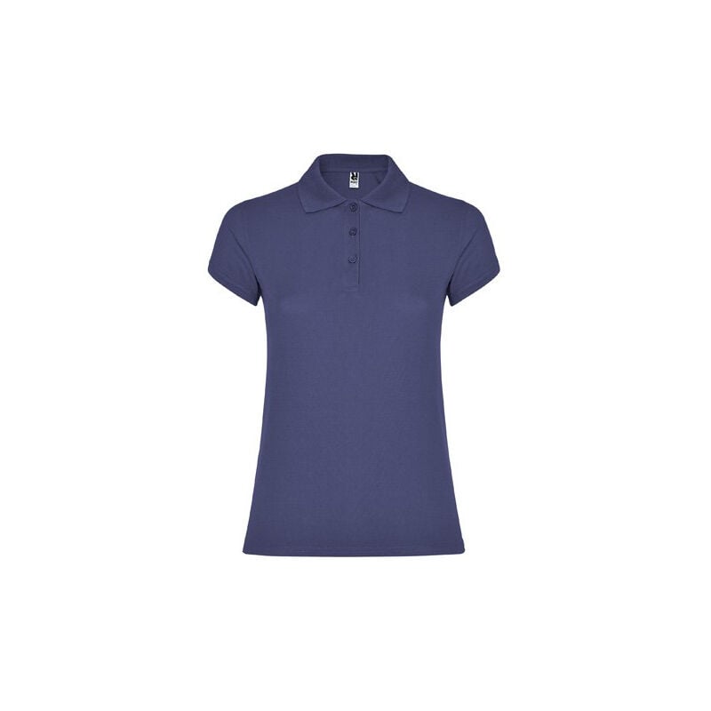 

Polo de mujer de manga corta STAR WOMAN PO6634 | L - Azul Denim