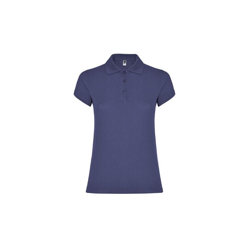 

Polo de mujer de manga corta STAR WOMAN PO6634 | XXL - Azul Denim