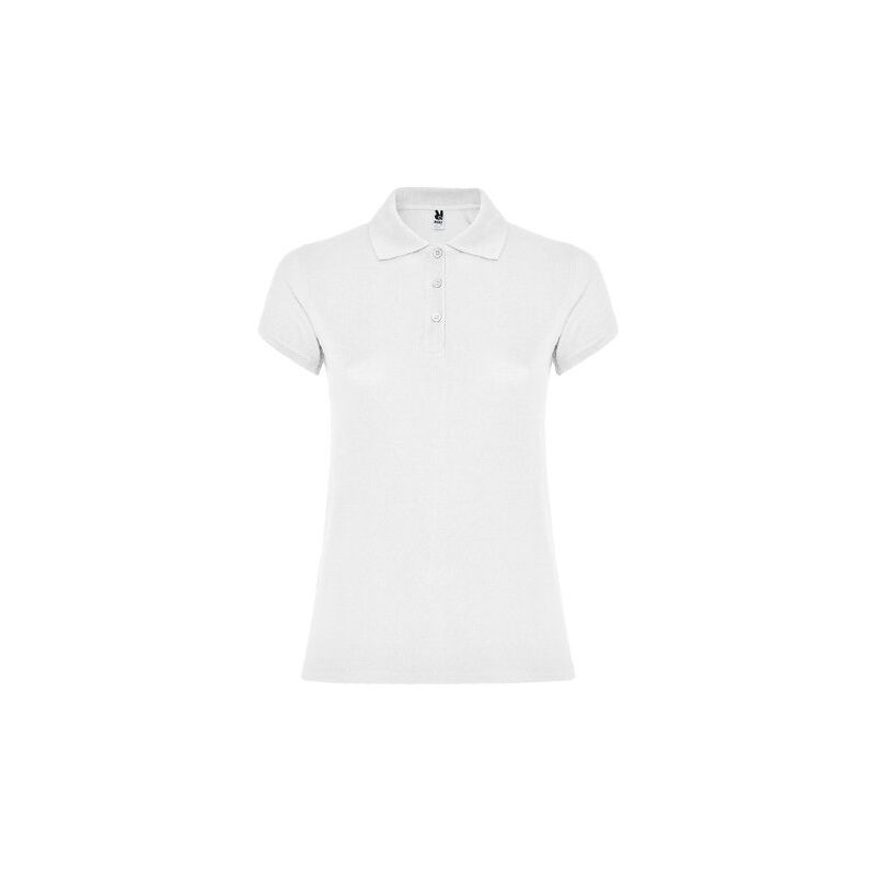 

Polo de mujer de manga corta STAR WOMAN PO6634 | Blanco - S