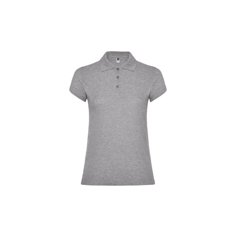 

Polo de mujer de manga corta STAR WOMAN PO6634 | S - Gris Vigoré