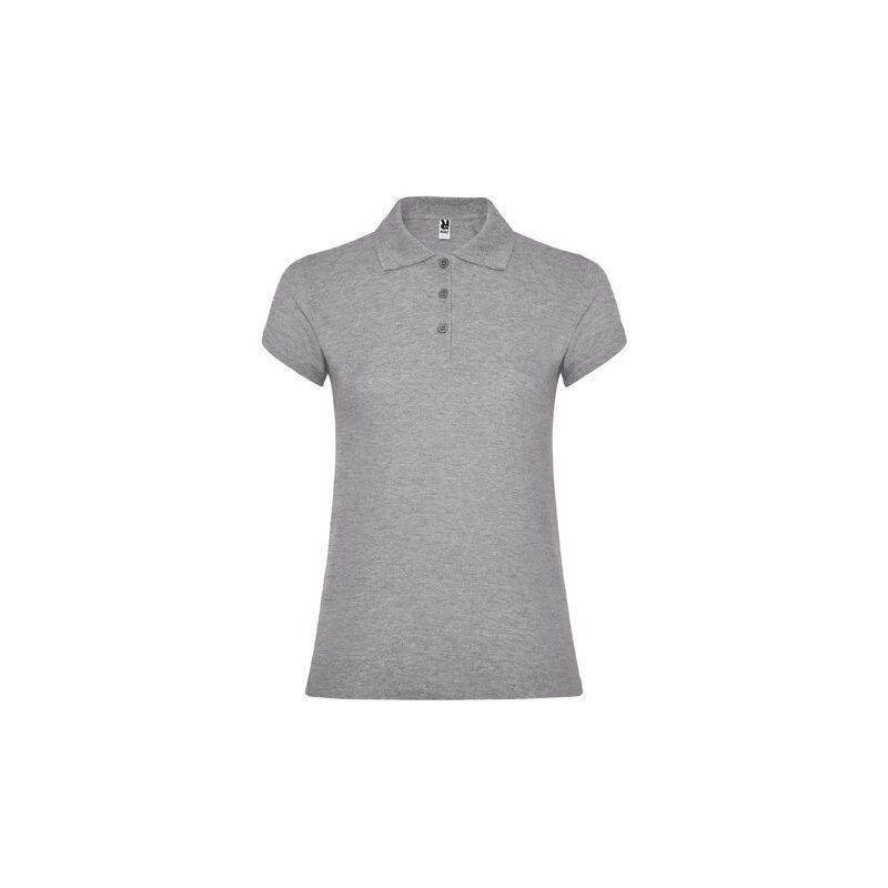 

Polo de mujer de manga corta STAR WOMAN PO6634 | XL - Gris Vigoré