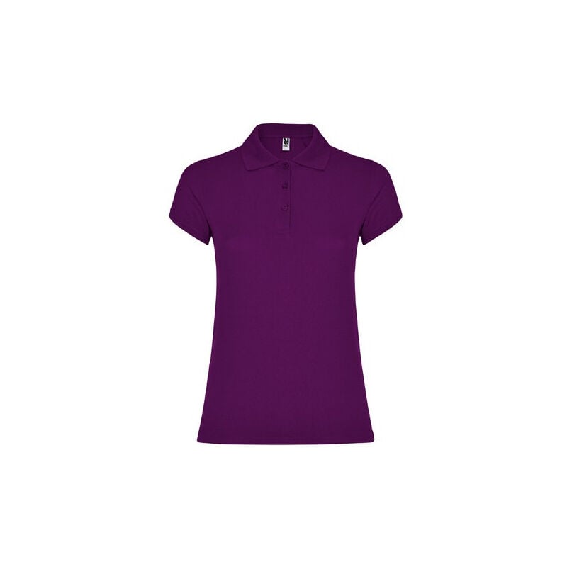 

Polo de mujer de manga corta STAR WOMAN PO6634 | M - Púrpura