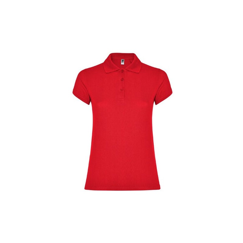 

Polo de mujer de manga corta STAR WOMAN PO6634 | Rojo - M