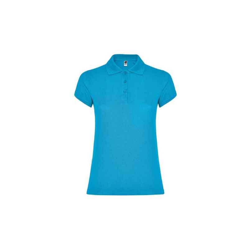 

Polo de mujer de manga corta STAR WOMAN PO6634 | XXL - Turquesa