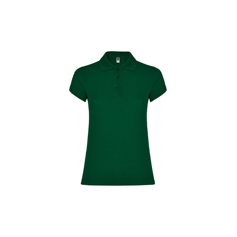 

Polo de mujer de manga corta STAR WOMAN PO6634 | M - Verde Botella